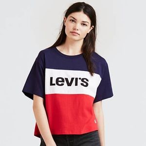 Levi’s colorblock tee